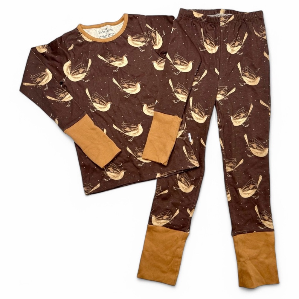 Charley Harper Mockingbird Grow With Me Pajamas
